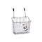 Bklyn Steel Co. Checkered Wire Over The Cabinet Basket - Large - Black Powder 45553 - alternate 1
